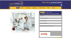 Desktop Screenshot of lost-to-follow-up.com